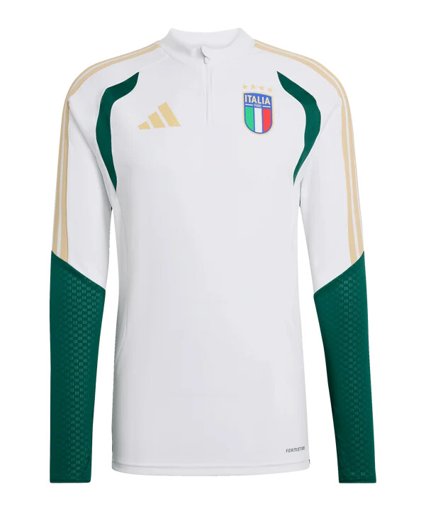 tréninková mikina adidas italy trio bílá