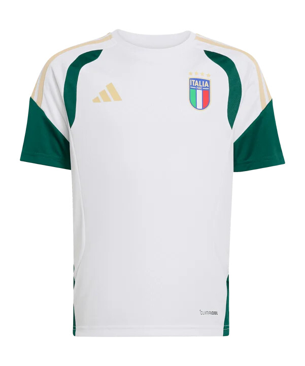 dětské tréninkové tričko adidas italy tiro bílé