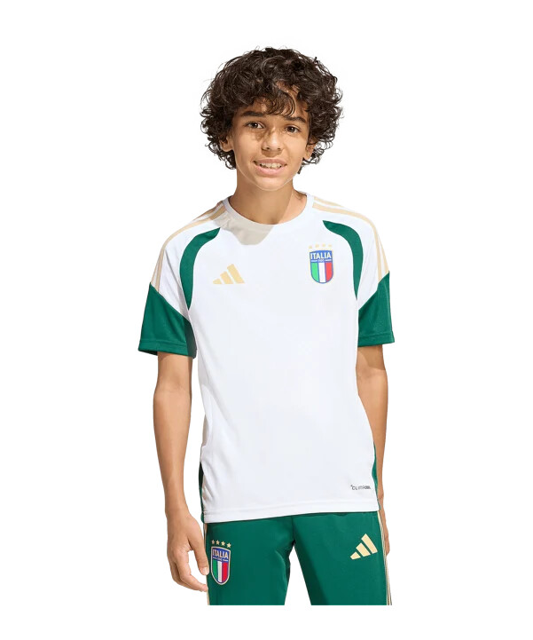 dětské tréninkové tričko adidas italy tiro bílé