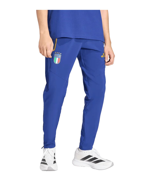 cestovní kalhoty adidas italy tiro modré