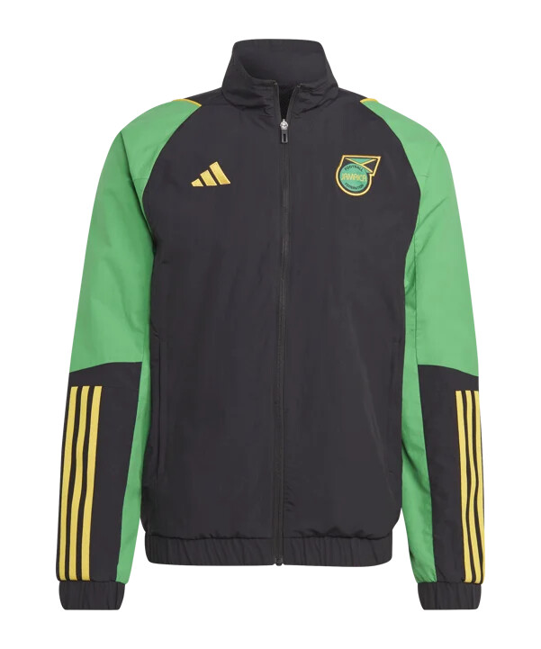adidas jamaica prematch jacket 2024 Černá