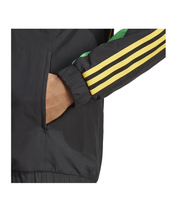 adidas jamaica prematch jacket 2024 Černá