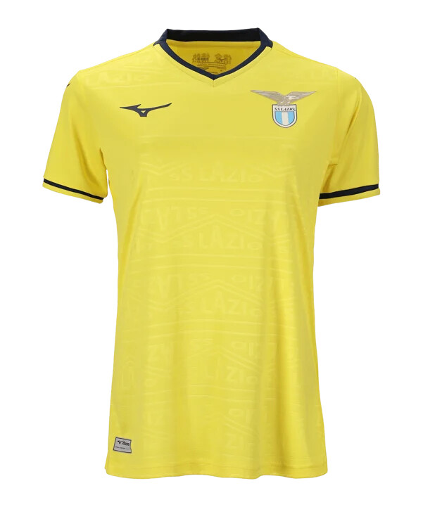 dětský venkovní dres mizuno lazio Řím 20242025 žlutý f43