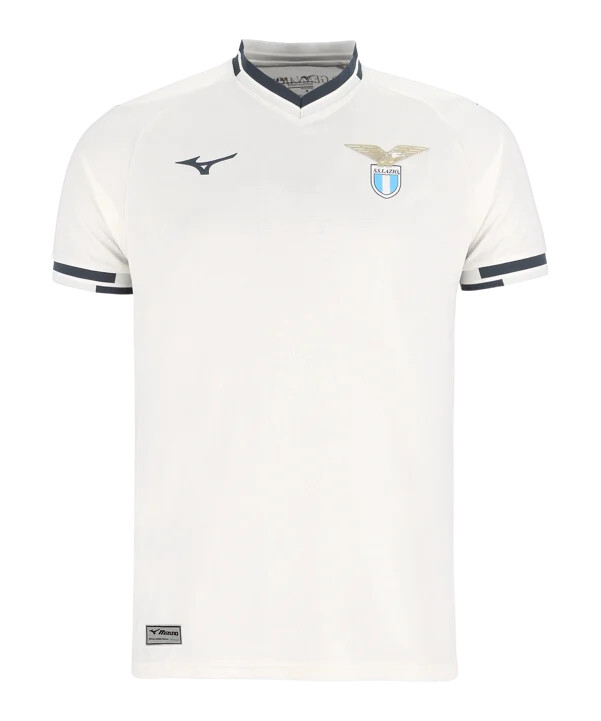 venkovní dres mizuno lazio Řím 20252026 bílý f07
