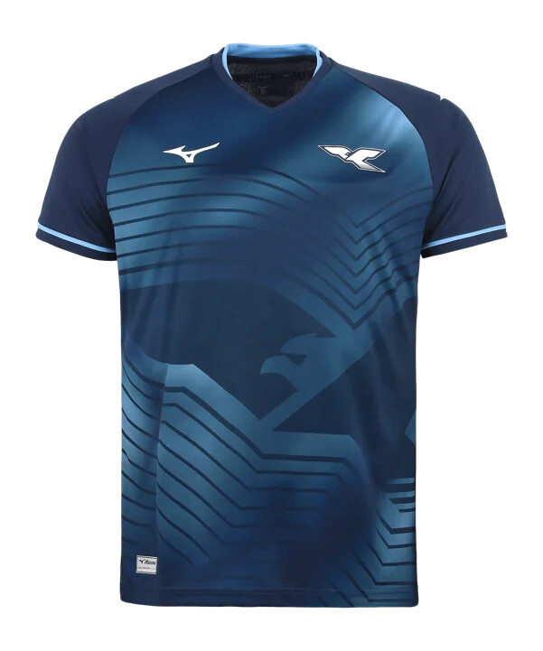 dres mizuno lazio Řím 3. kolo 20252026 modrý f14