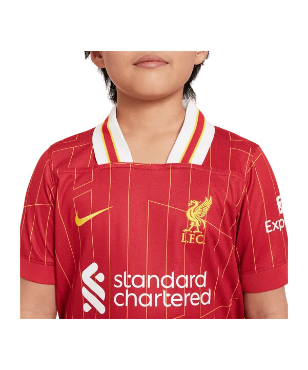 dětský domácí dres nike fc liverpool 20242025 červený f688