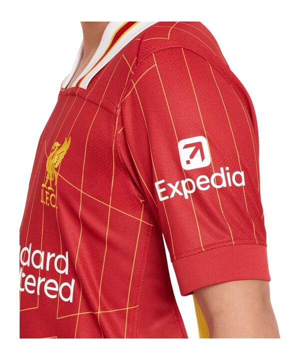 dětský domácí dres nike fc liverpool 20242025 červený f688