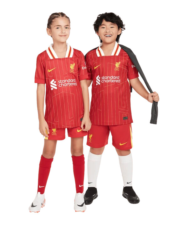 dětský domácí dres nike fc liverpool 20242025 červený f688