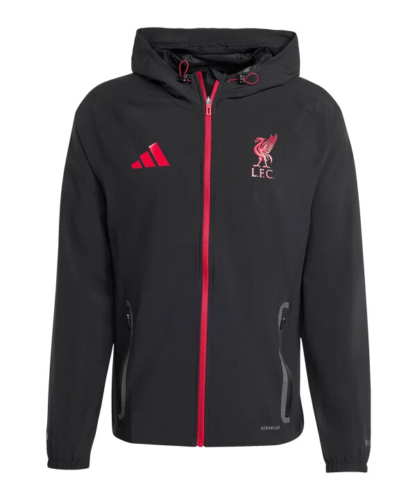 soutěžní bunda adidas fc liverpool tiro 25 černá