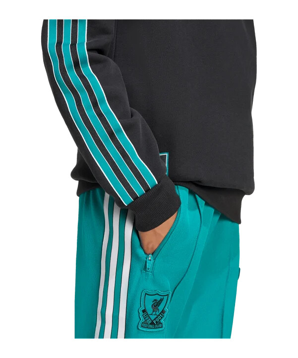 dětská mikina adidas fc liverpool icon černá