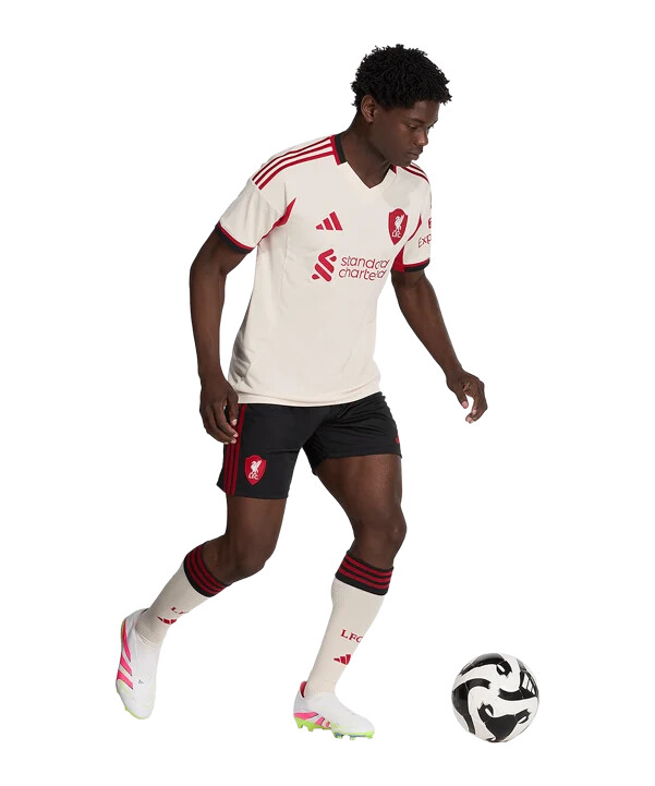 adidas fc liverpool Šortky away 20252026 Černé