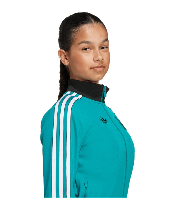 dětská mikina adidas fc liverpool icon track zelená