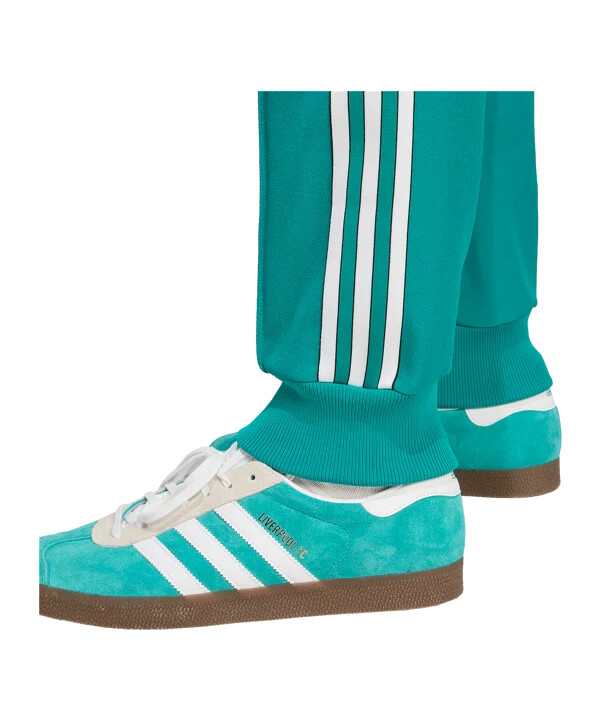 teplákové kalhoty adidas fc liverpool icon zelené