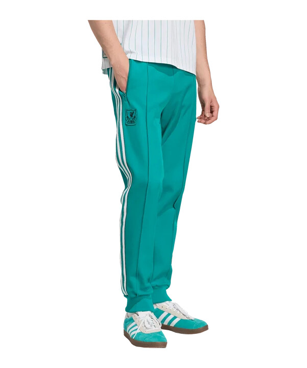 teplákové kalhoty adidas fc liverpool icon zelené