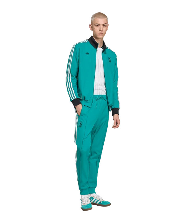 teplákové kalhoty adidas fc liverpool icon zelené