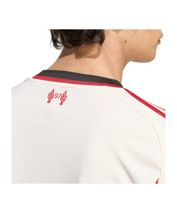venkovní dres adidas fc liverpool s dlouhým rukávem 20252026 bílý