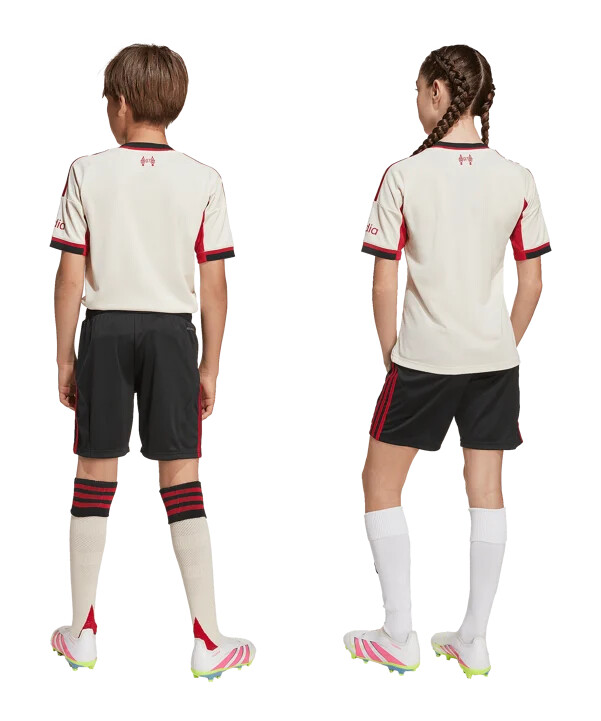 dětské venkovní dresy adidas fc liverpool 20252026 černé