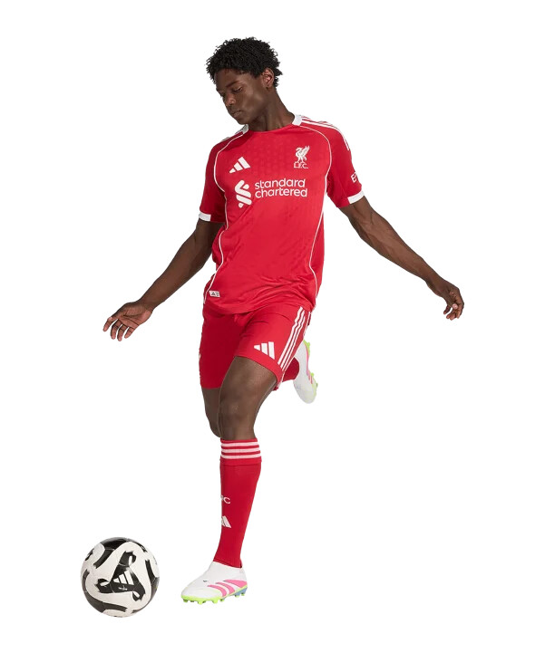 autentický domácí dres adidas fc liverpool 20252026 červený