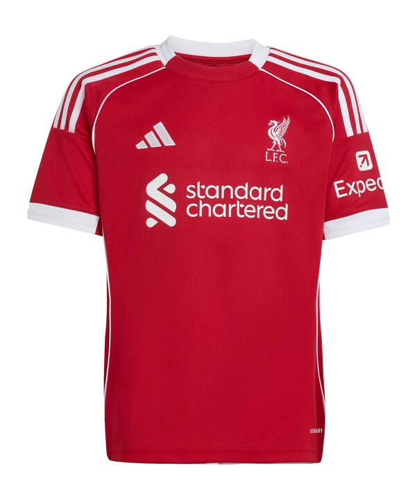 dětský domácí dres adidas fc liverpool 20252026 červený