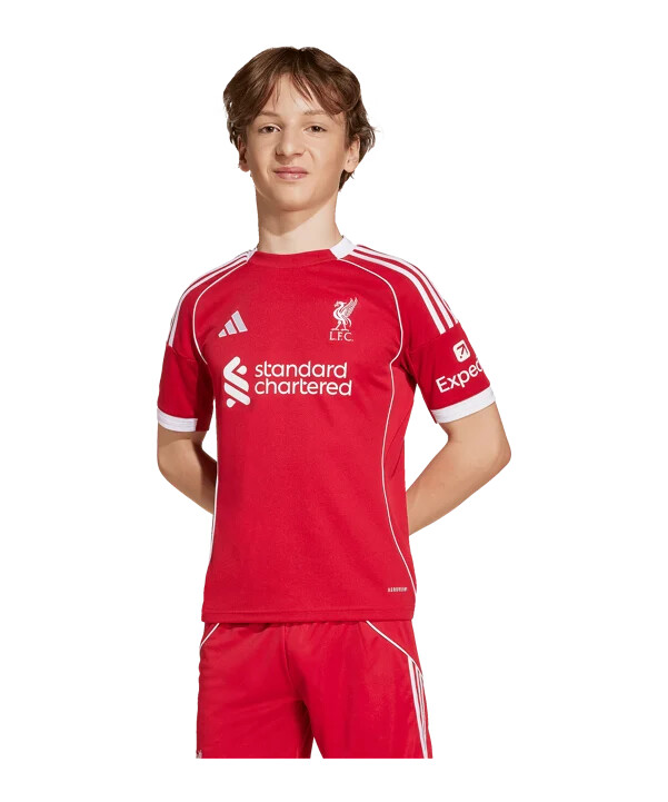 dětský domácí dres adidas fc liverpool 20252026 červený