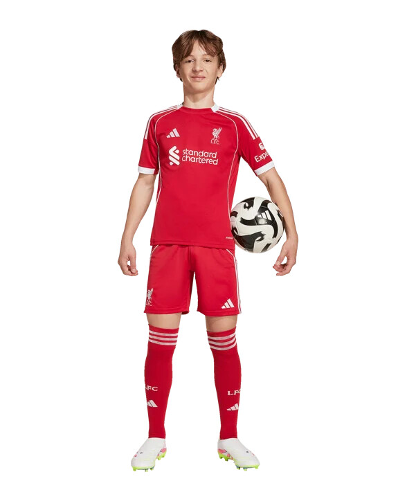 dětský domácí dres adidas fc liverpool 20252026 červený