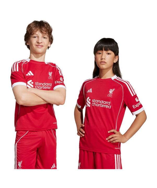 dětský domácí dres adidas fc liverpool 20252026 červený