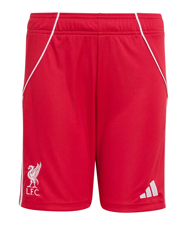 dětské kraťasy adidas fc liverpool home 20252026 red