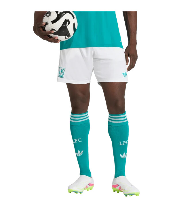 adidas fc liverpool kraťasy 3rd 20252026 bílé