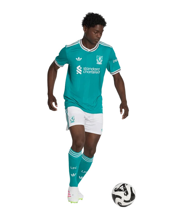 adidas fc liverpool kraťasy 3rd 20252026 bílé