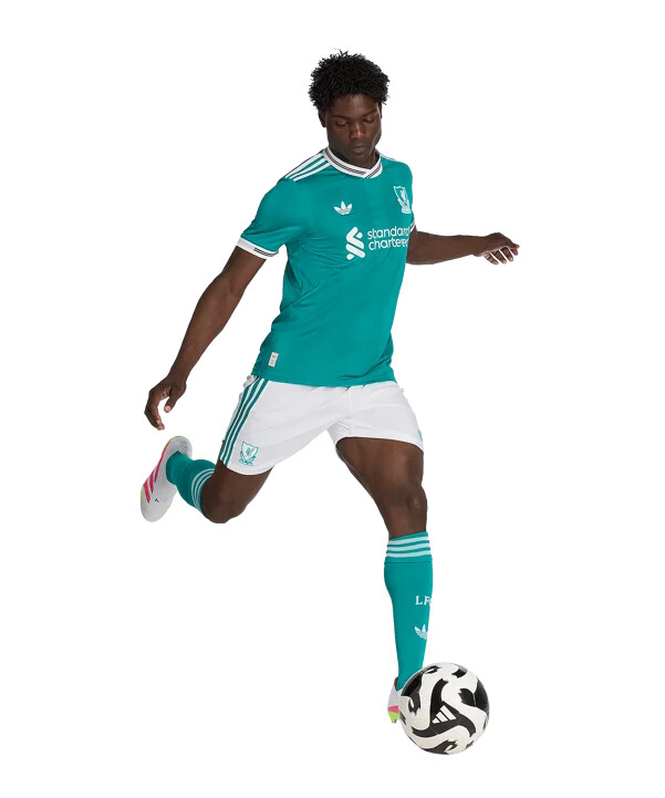 adidas fc liverpool autentický 3. dres 20252026 zelený