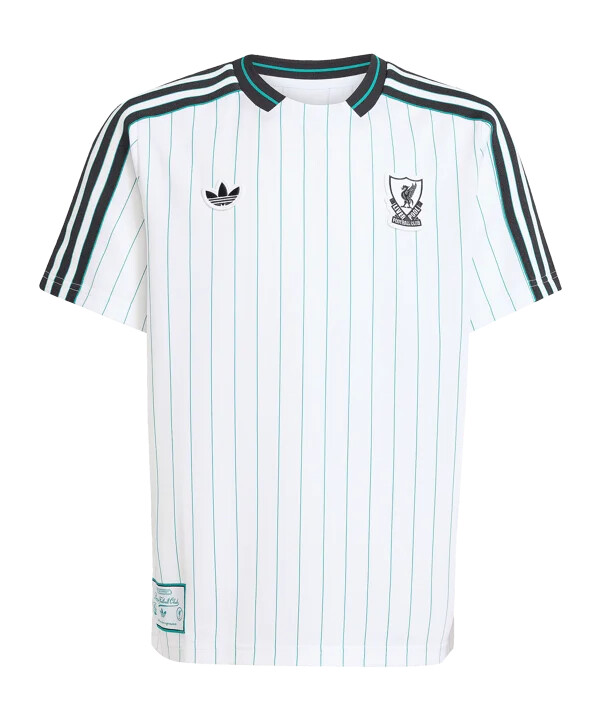dětský dres adidas fc liverpool icon bílý