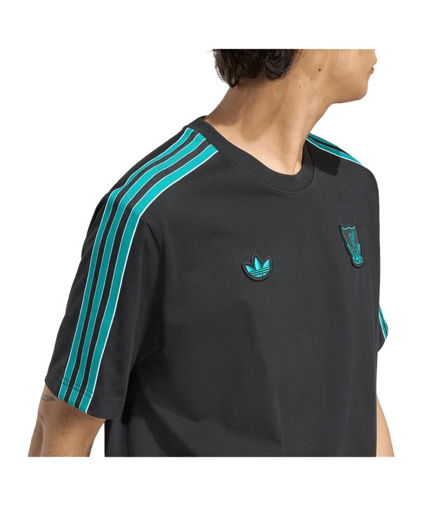 tričko adidas fc liverpool icon černé