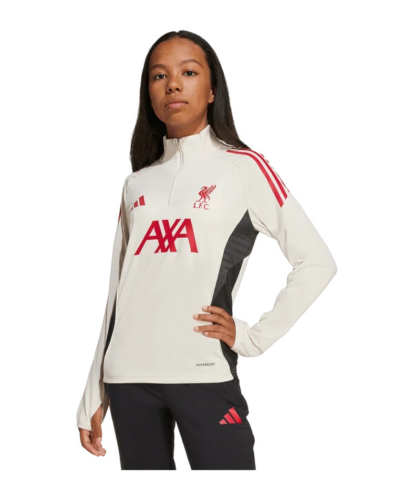 dětská tréninková mikina adidas fc liverpool competition 20252026 bílá