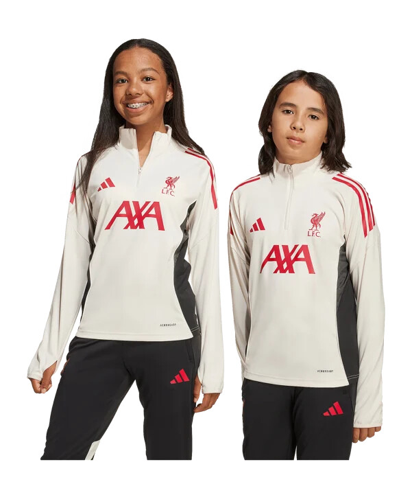 dětská tréninková mikina adidas fc liverpool competition 20252026 bílá