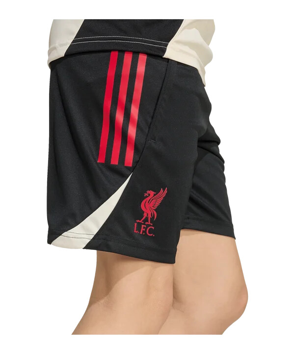 dětské tréninkové šortky adidas fc liverpool competition černé