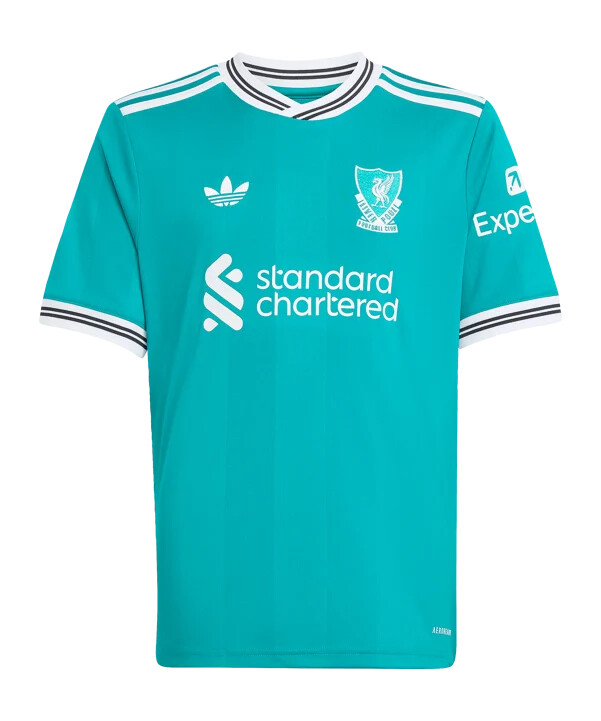 dětský dres adidas fc liverpool 3. třídy 20252026 zelený