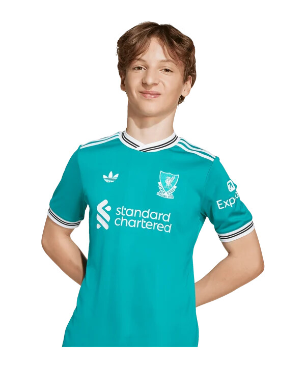 dětský dres adidas fc liverpool 3. třídy 20252026 zelený