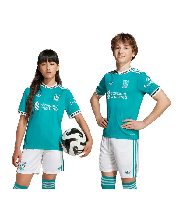 dětský dres adidas fc liverpool 3. třídy 20252026 zelený