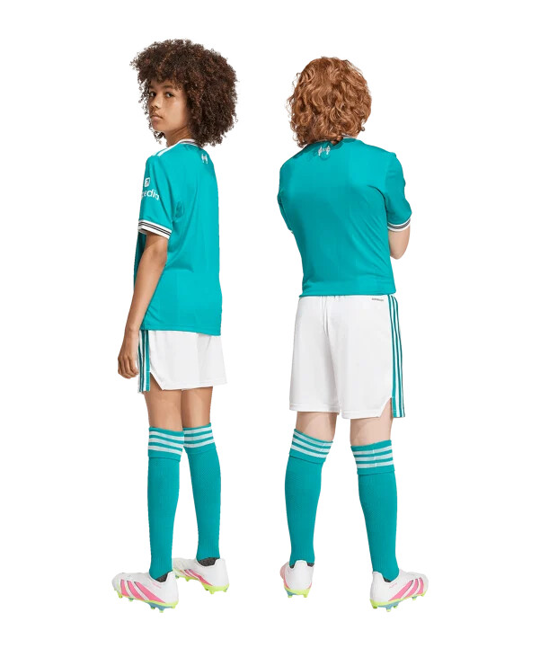 dětské kraťasy adidas fc liverpool 3rd 20252026 bílé