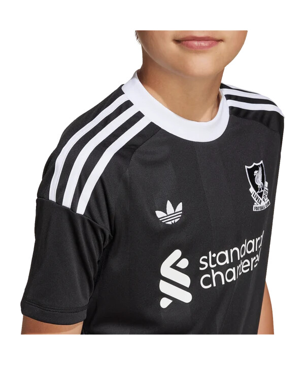 dětský brankářský dres adidas fc liverpool 3. ročník 20252026 černý