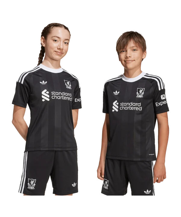 dětský brankářský dres adidas fc liverpool 3. ročník 20252026 černý
