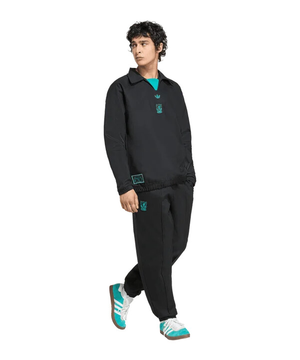mikina adidas fc liverpool icon drill černá