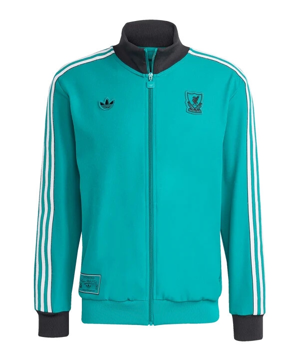 mikina adidas fc liverpool icon track zelená