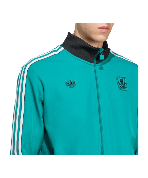 mikina adidas fc liverpool icon track zelená