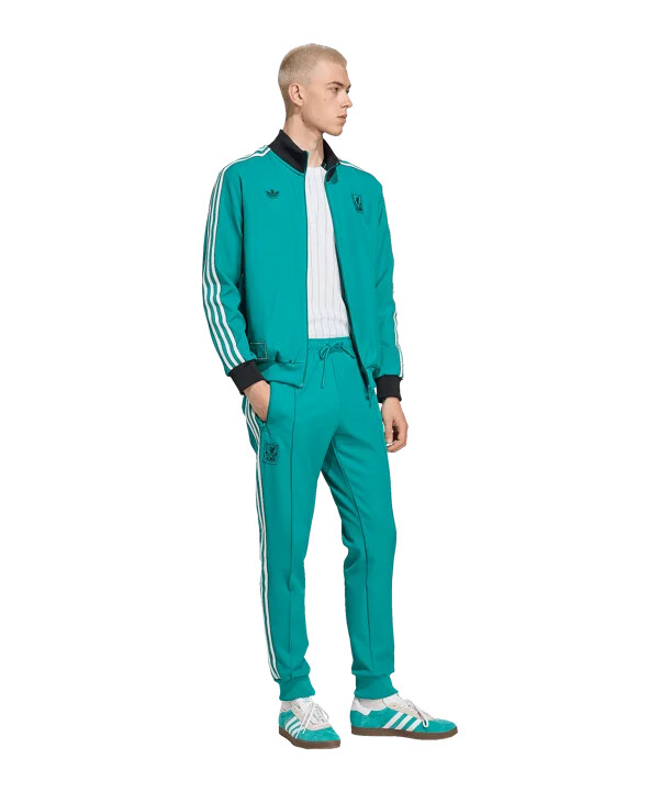 mikina adidas fc liverpool icon track zelená