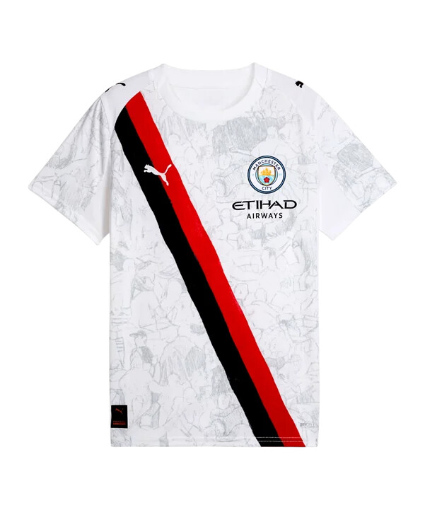 dětský dres puma manchester city club mistrovství světa klubů 2025 bílý f07