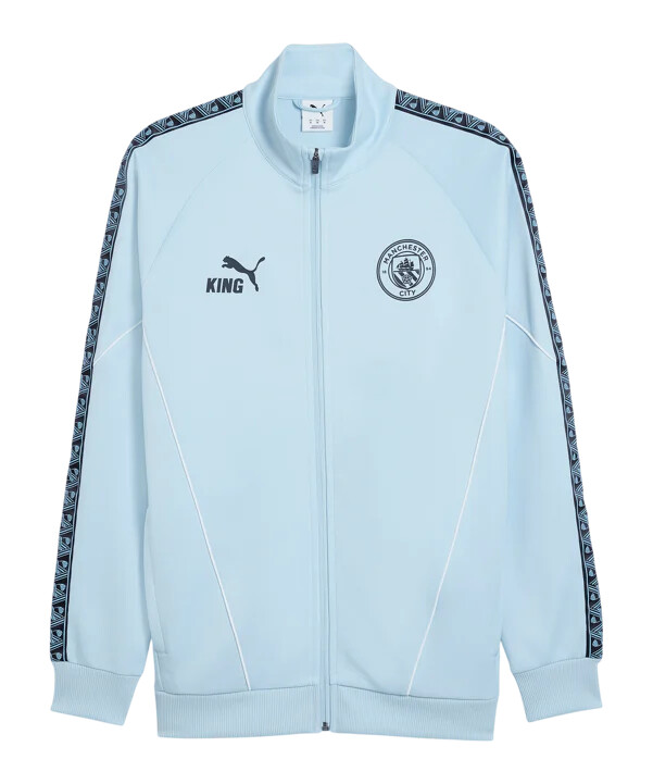 puma manchester city king anthem bunda modrá f10