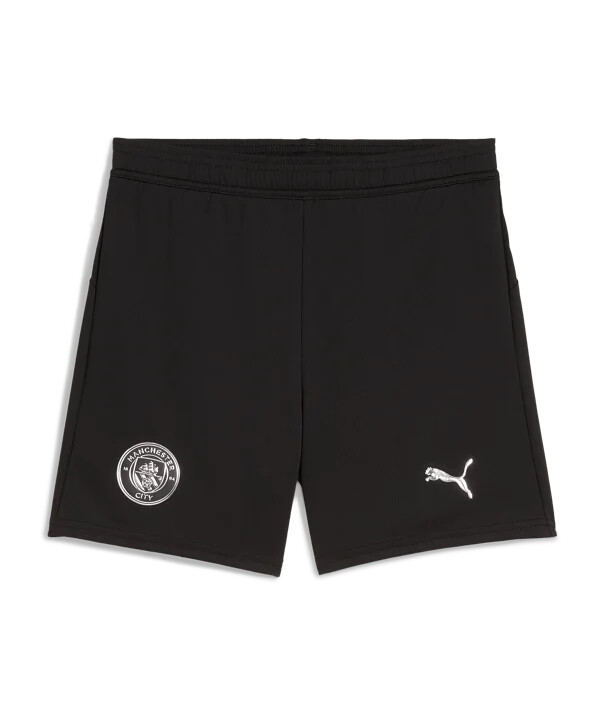dětské kraťasy puma manchester city 20252026 černé f02