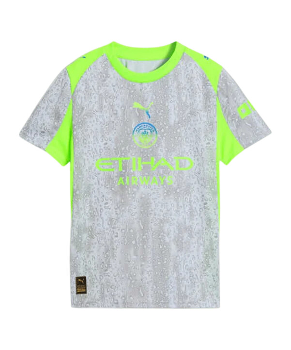 puma manchester city dres 3. kolo 20252026 dětský modrý f03