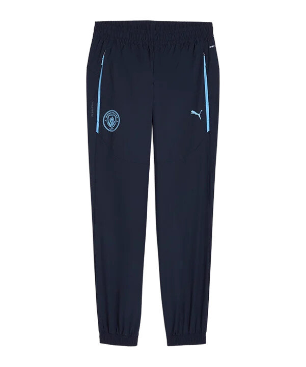 puma manchester city pumatech tkané kalhoty modré f06